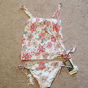 Flowered tankini